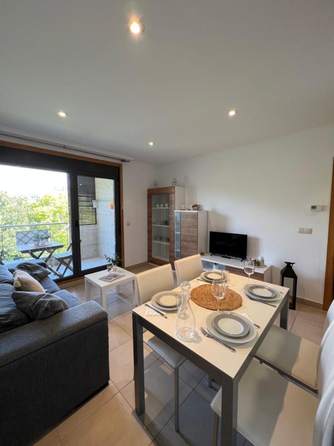 Trebol Junto A Playa Silgar Apartment Санксенсо Екстериор снимка